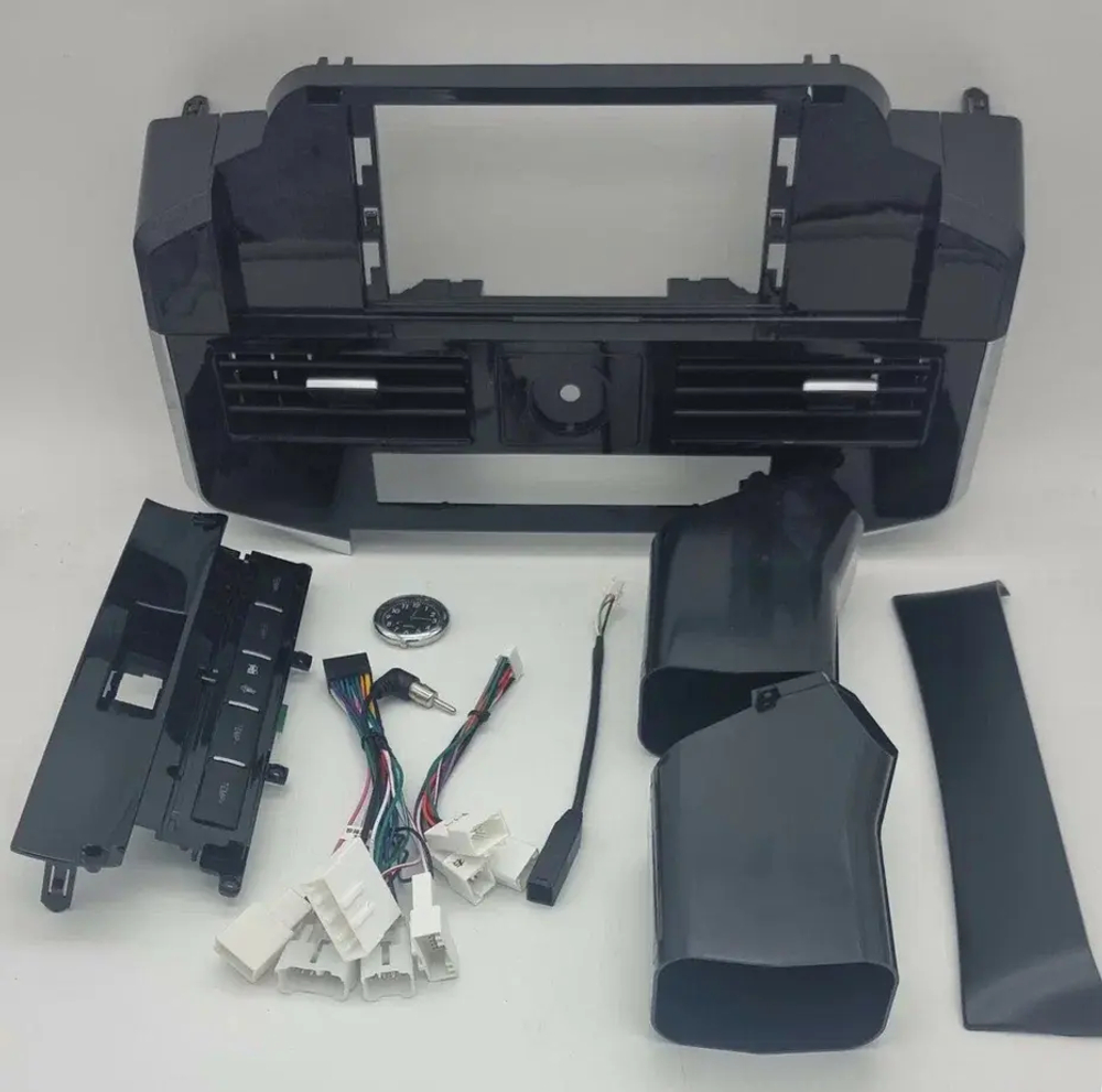 Магнитола Toyota Land Cruiser 200 2007-2021 (экран климата внизу) - Carmedia ZH-T1201FW/KP13-S10 монитор 13" QLED+2K на Android 12, 4G SIM-слот, CarPlay