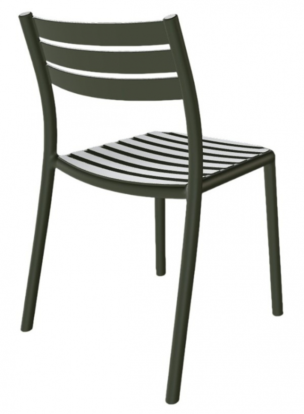 Стул пластиковый Papatya Hisar-S, кипарисовый