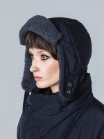 Шапка "Подшлемник". Черная