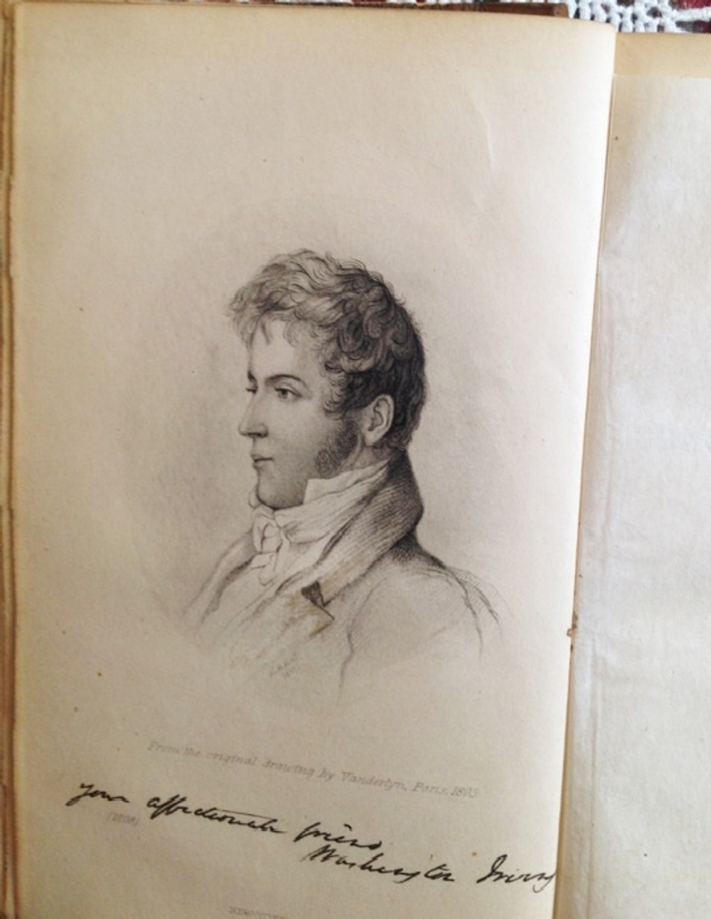 "The life and letters of Washington Irving"  Pierre M. Irving  1864 г.  Антикварная книга.