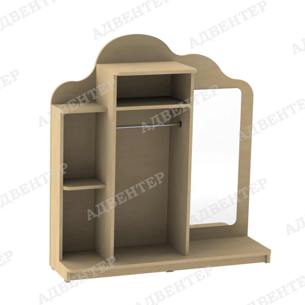 Игровая зона УГОЛОК РЯЖЕНИЯ с зеркалом