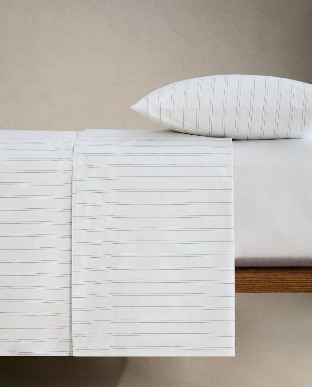 Пододеяльник Zara Home, хлопок 100%, в полоску, 4122/088