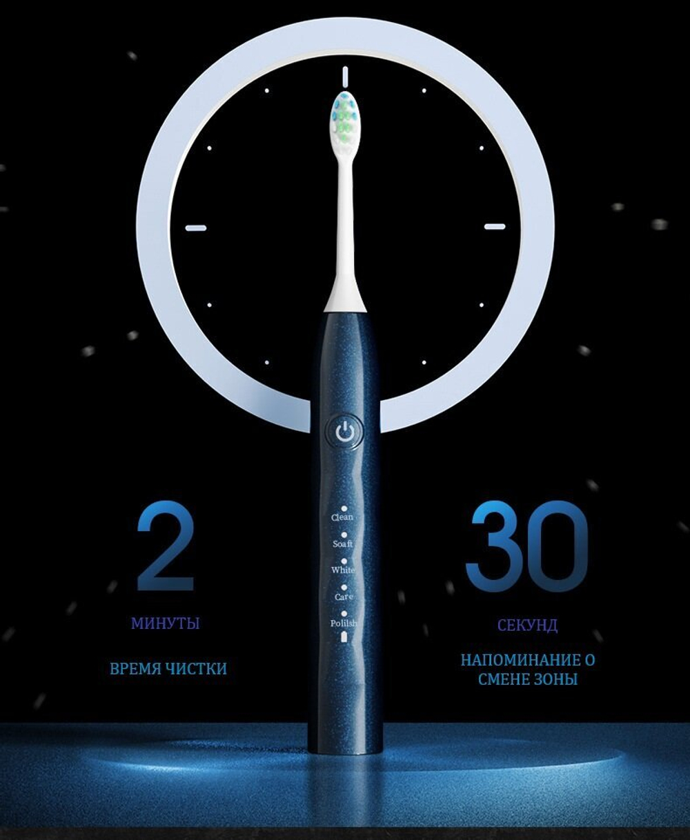 Электрическая зубная щетка Wulabai Huо-Electric Toothbrush