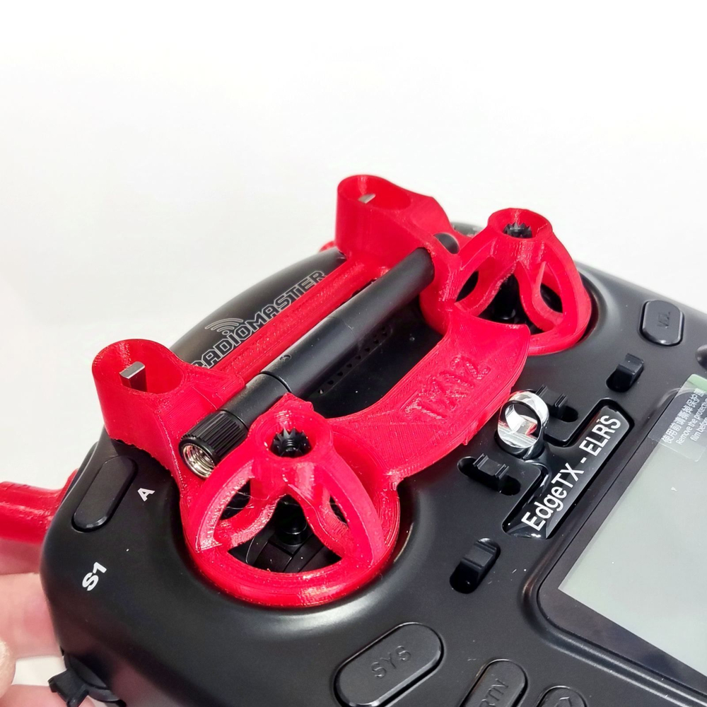 Защита стиков для аппаратуры radiomaster TX12 красная