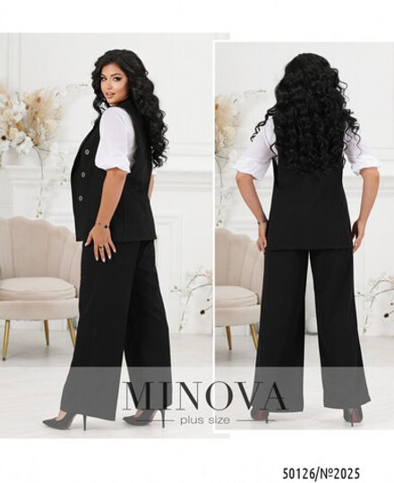 Костюм 2025-черный Minova Фото 1