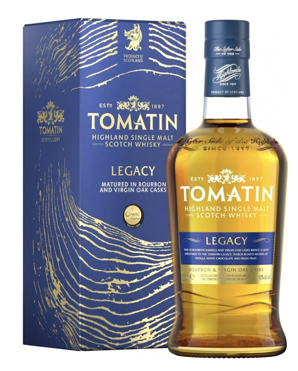 Виски Tomatin Legacy, 0.7 л.