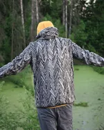 Худи Plushedelica Елочки черный