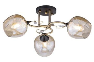 3607/3 BK+AB (6) Люстра