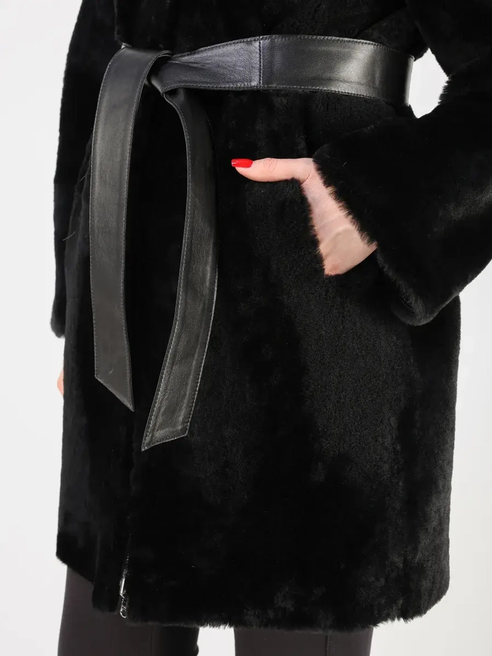 Дубленка зимняя шуба натуральная двухсторонняя