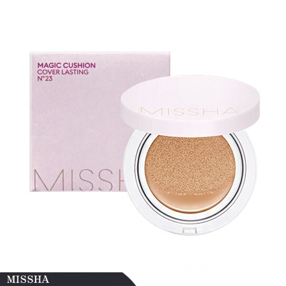 Кушон тональный MISSHA MAGIC CUSHION COVER LASTING #23 15GR