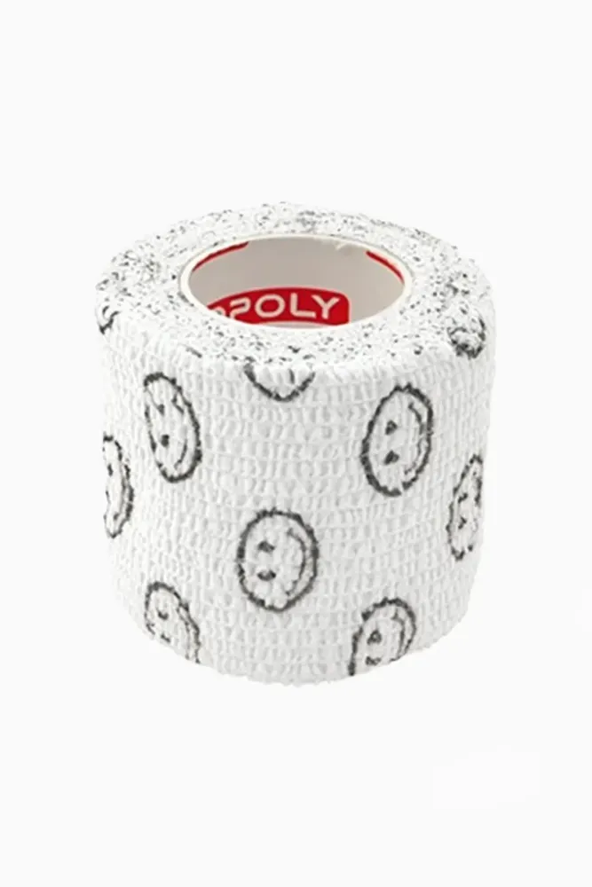 Лента-пластырь для гетр Copoly 5см x 4,5м - белый Лента-пластырь для гетр Copoly 5см x 4,5м - белый