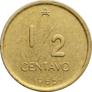 1/2 сентаво 1985 Аргентина