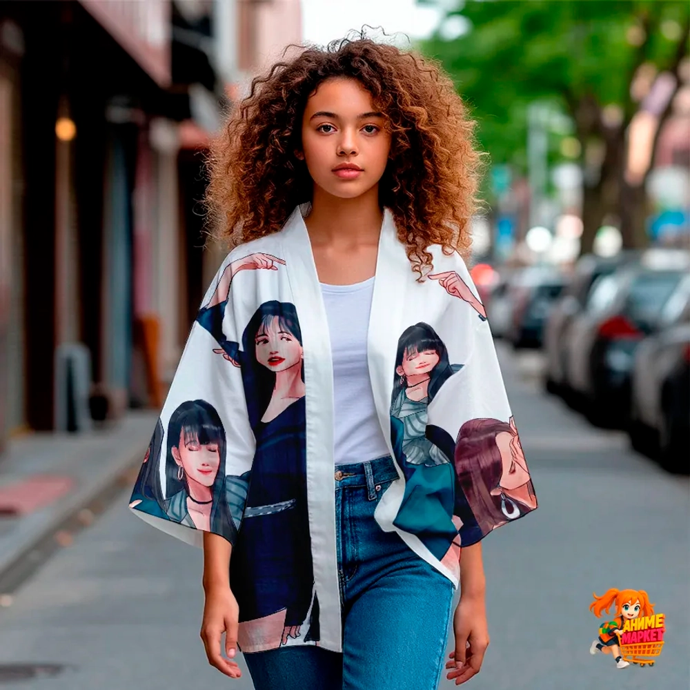 Рубашка хаори японская (G)I-DLE