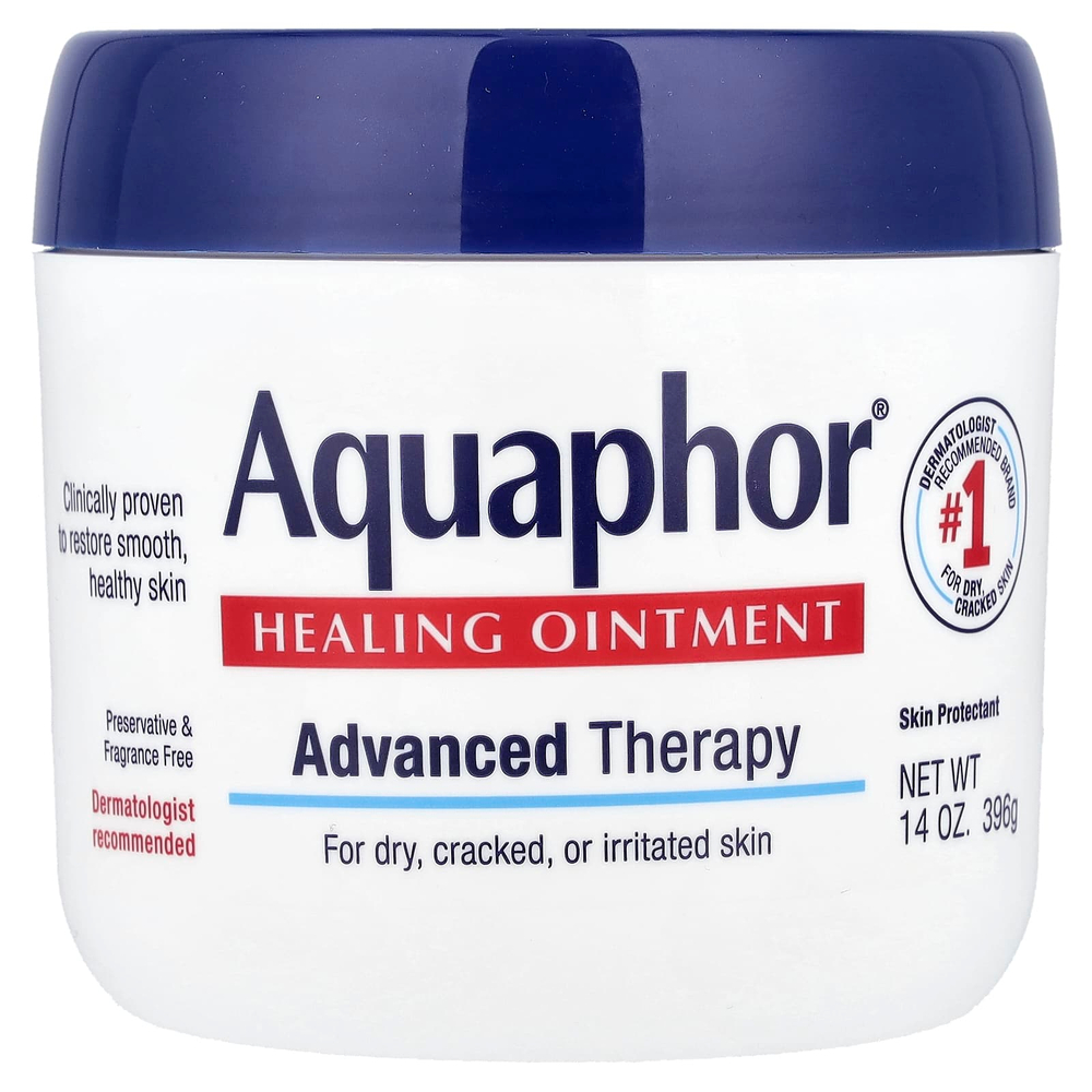 Aquaphor, Advanced Therapy, заживляющая мазь, 396 г (14 унций)