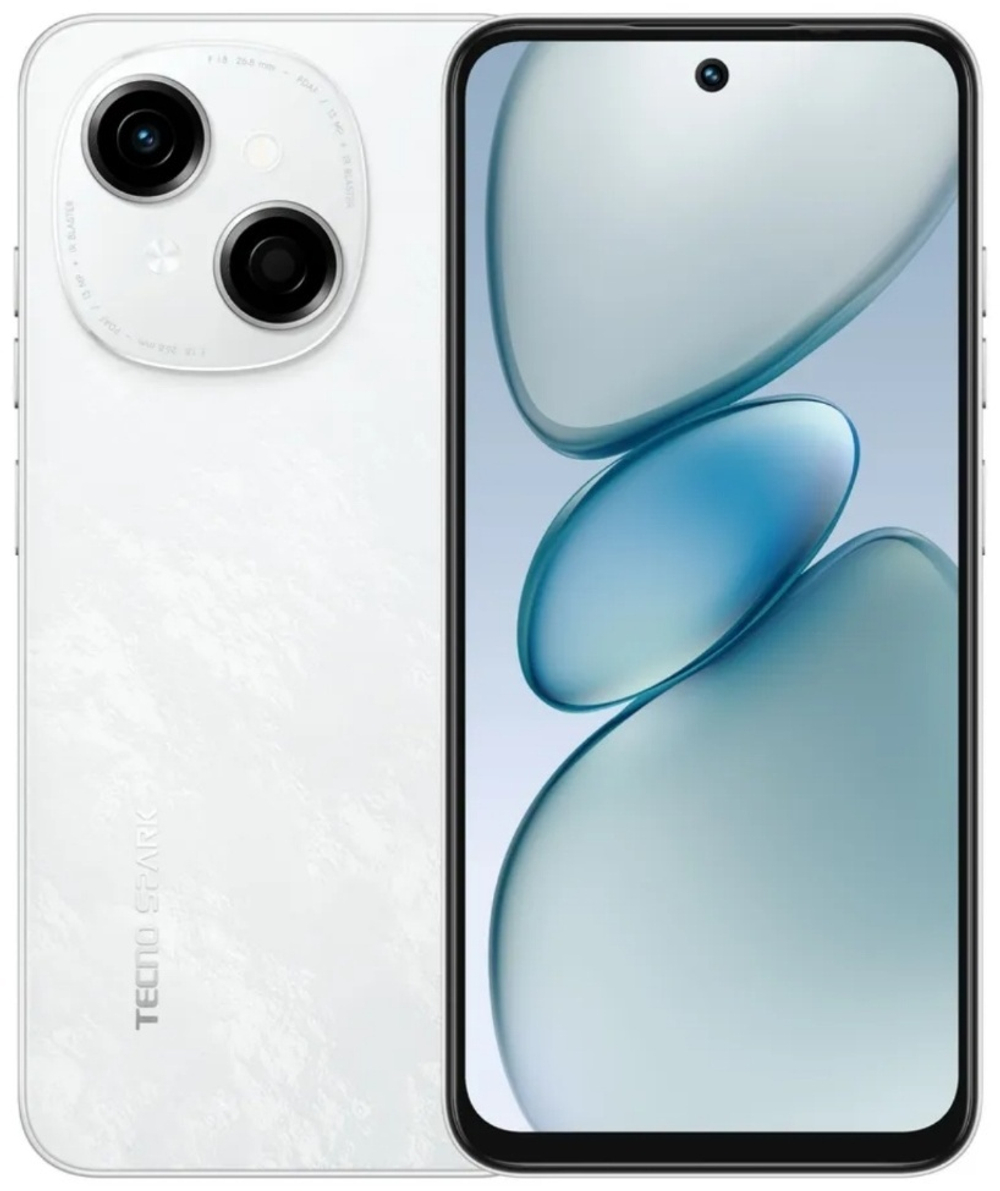 Смартфон TECNO SPARK Go 1 3 ГБ/64 ГБ белый