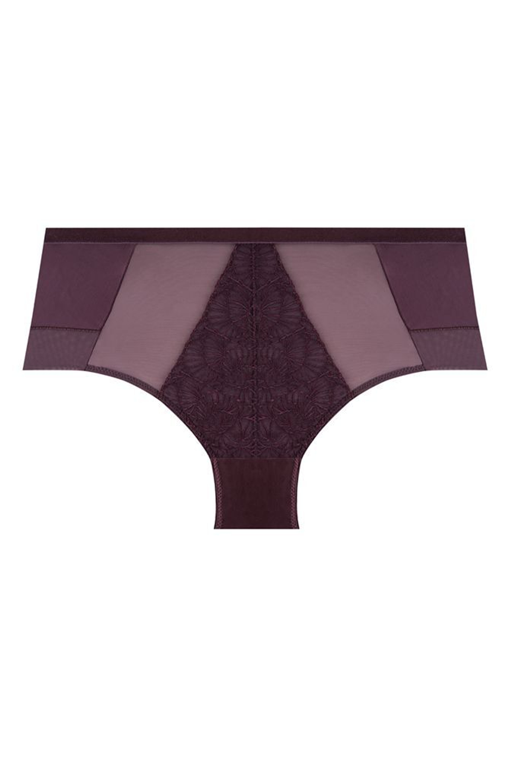 Трусики-слипы Daisy с завышенной линией талии (Размер: M) (Цвет: сливовый)