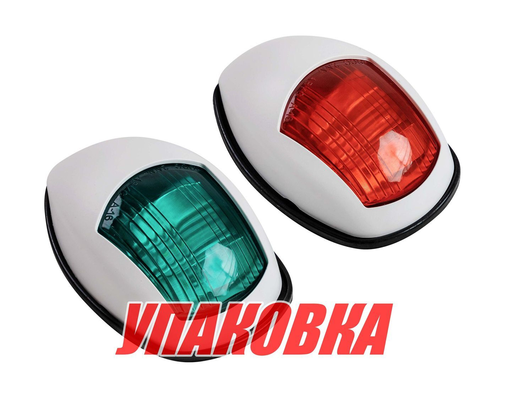 Огни ходовые светодиодные, комплект, белый корпус, 10-30 В (упаковка из 4 шт.)