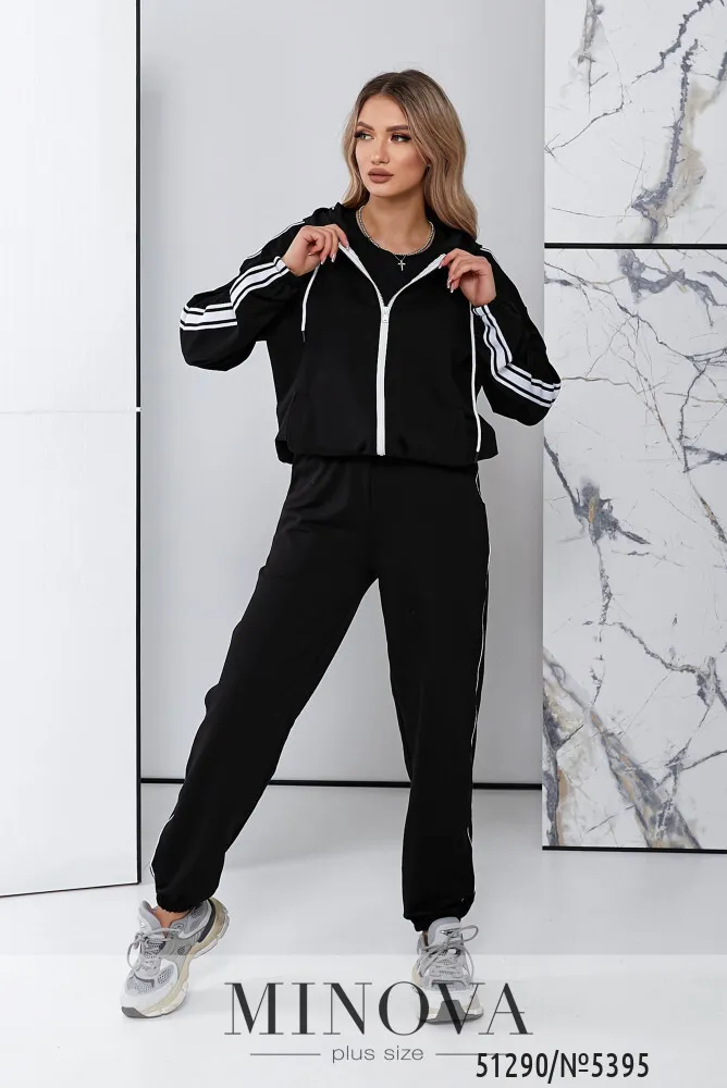 Костюм 5395-черный Minova