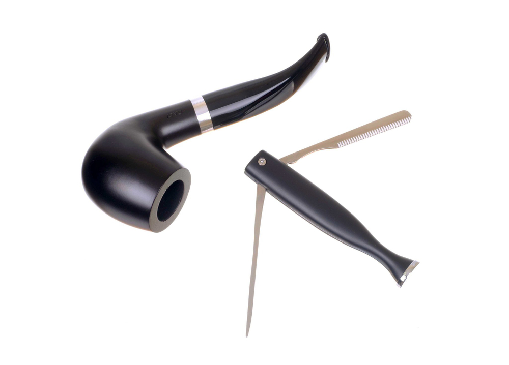 Тампер трубочный Passatore в подарочной упаковке, черный металлик (Германия)