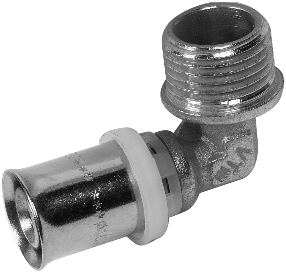 Угольник 90° VALTEC VTm.253.N.001604 16x1/2" пресс – резьба 1 шт.