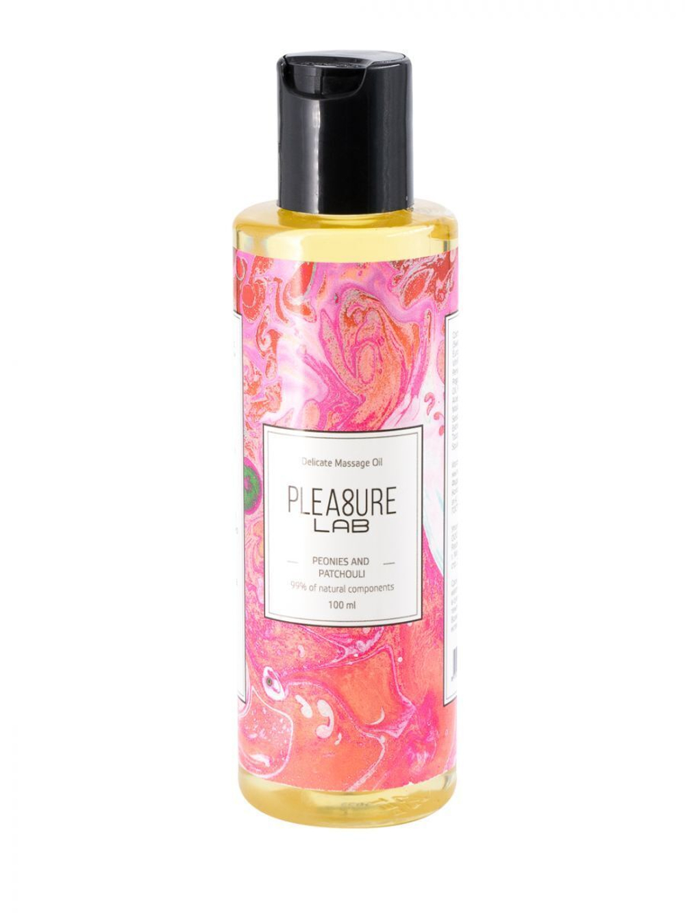 Массажное масло Pleasure Lab Delicate с ароматом пиона и пачули - 100 мл