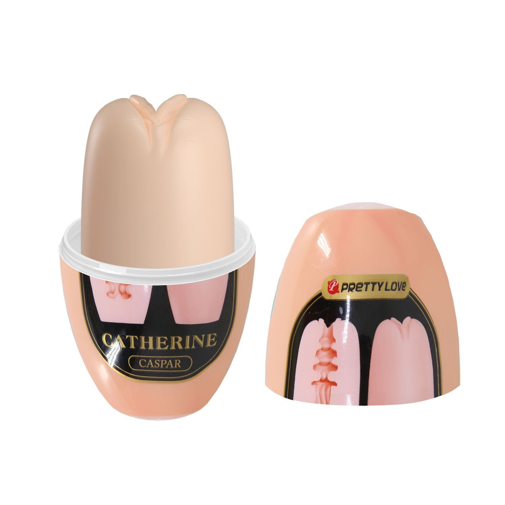 Телесный мастурбатор-вагина Catherine (Цвет: телесный)