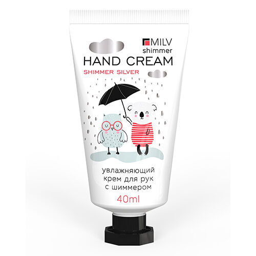 MILV Крем для рук увлажняющий с шиммером "Леденец", 40 мл