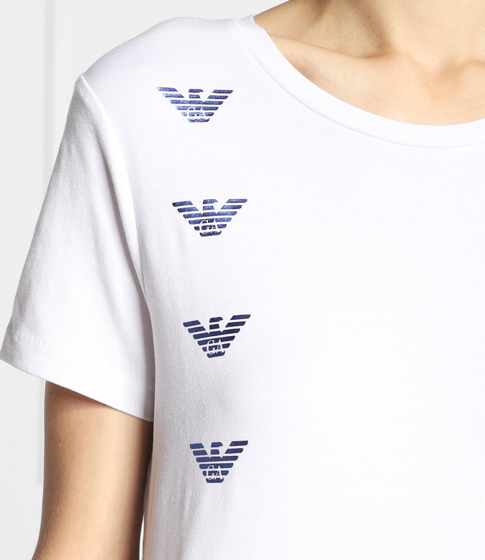 футболка EA7 - белый(6LTT20 TJDZZ)