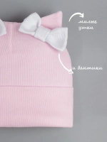 Шапка для девочки осенняя с ушками