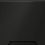 Розетка встраиваемая VOLTUM S70 с заземлением, защитными шторками и крышкой 16А, (черный матовый)