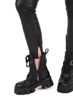 Брюки женские из натуральной кожи Турция