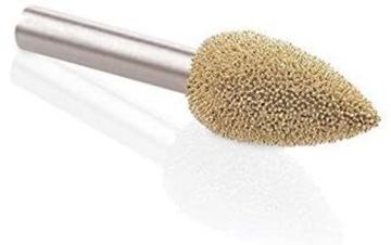 Шлифовальная головка Kutzall, конусная скруглённая, D12.7*25.4мм, Fine (Original), хвостовик 6.3мм