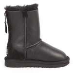 Угги Kids ZIP Metallic Black