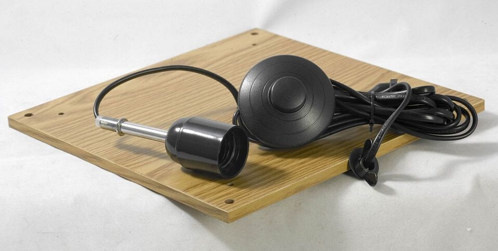 Торшер с полкой LGO Woodruff GRLSP-0332