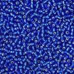 Японский бисер TOHO Round 11/0 (№28), с внутренним серебрением, прозрачный