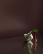 Чаша 101 Copenhagen Curve Bowl, Mini - Bone White