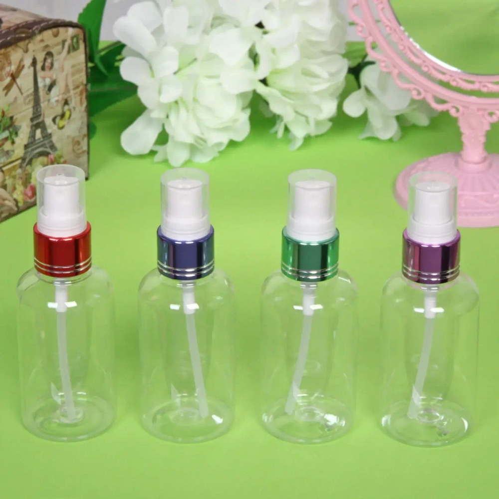 Бутылочка косметическая с пульверизатором «Эстера», микс цветов, 75мл