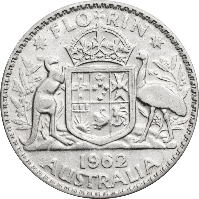 1 флорин 1962 Австралия