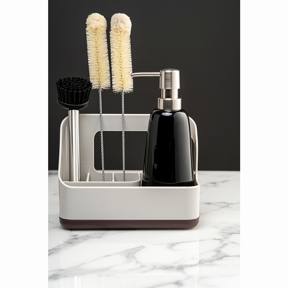 Органайзер для раковины ronja, 19х10,5х14,6 см, светло-серый