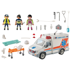 Playmobil - City Action Ambulance Машина скорой помощи со светом и звуком 71232 / артикул   71232  / GTIN 4008789712325
