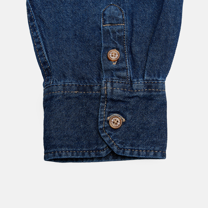 Рубашка мужская Dickies Lightweight Denim Shirt артикул:DK0A88GY0DD1 - купить в магазине Дайс