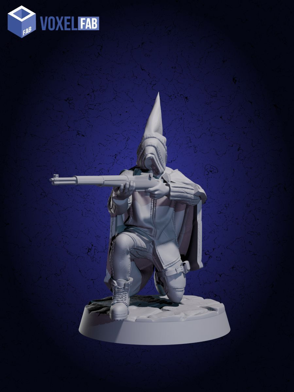 Кровавые охотники Набор для настольных игр ДнД (DnD),Pathfinder, НРИ. Масштаб 32 мм (1:56). Миниатюр;