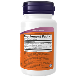 Now Foods Lutein & Zeaxanthin 60 softgels , Лютеин и Зеаксантин