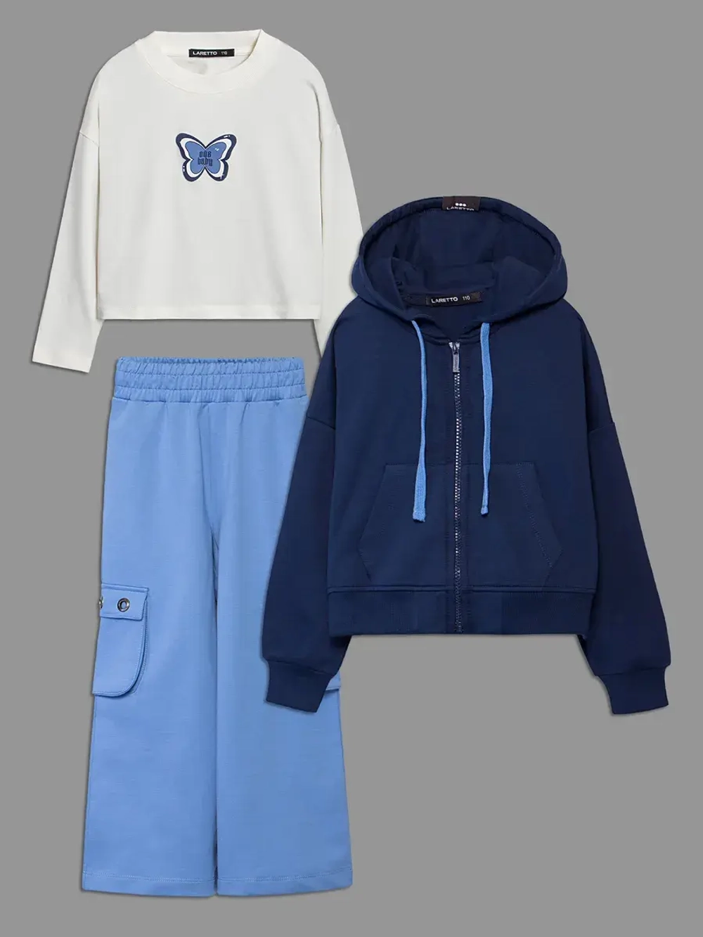 Спортивный костюм для девочки в школу