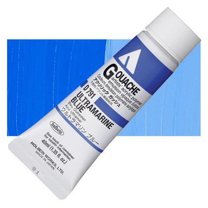 Holbein Acrylic Gouache 40 мл. 791 [А] Ultramarine Blue