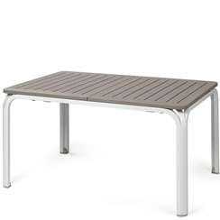 Стол раздвижной Alloro 140-210х100 см, белый, тортора