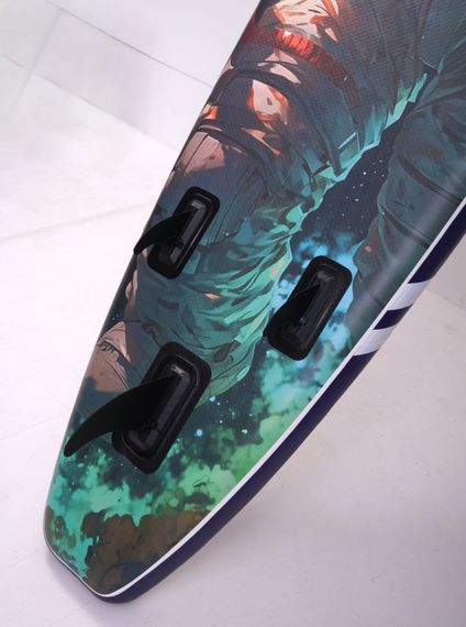 Сапборд надувной GW Космонавт с сидением увеличенный 366x83x15 см