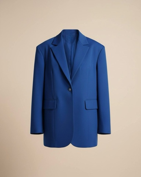Пиджак "Тот самый" оверсайз в синем