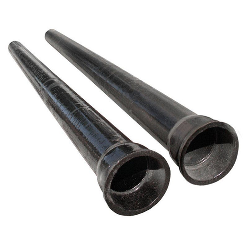 Труба чугунная ЧК безнапорная для внутренней канализации с раструбом, цвет чёрный, ГОСТ 6942-98