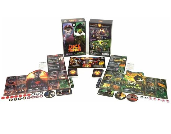 Настольная игра Трон кубов. Второй сезон. Перезагрузка: Битва 2. Тактик vs Охотница